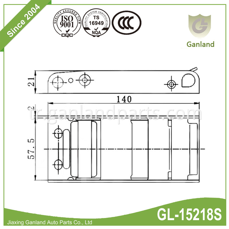 Curtainsider Buckle 